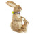 14" Sisal Mommy and Baby Bunny Easter Figure