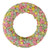 Multi-Colored Daisy Artificial Spring Floral Wreath, 10-Inch