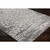 9.1' x 12' Brown and Beige Distressed Finish Rectangular Area Throw Rug