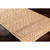6' x 9' Contemporary Patterned Brown and Beige Rectangular Area Throw Rug