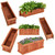 28/36/40 Inch Wooden Flower Planter Box Garden Yard Decorative Window Box Rectangular - GT3430