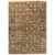 2.5' x 10' Distressed Finish Brown and Beige Rectangular Area Throw Rug Runner