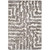 5' x 7.5' Laberintos Patterned Gray and White Rectangular Area Throw Rug