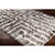 5' x 7.5' Laberintos Patterned Gray and White Rectangular Area Throw Rug