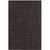 8' x 10' Black Rectangular Hand Tufted Wool Area Throw Rug