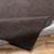 8' x 10' Black Rectangular Hand Tufted Wool Area Throw Rug