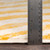 5.25' x 7.25' Animal Printed Yellow and Beige Rectangular Area Throw Rug