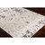 3.25' x 9.1' Transitional Style Beige and Gray Rectangular Area Throw Rug Runner