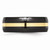 Chisel Ceramic Black with 14k Inlay 8mm Polished Wedding Band - CER35AI105