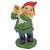 12" Golfer Gnome Hand Painted Outdoor Garden Statue