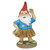 12.5" Hank The Hawaiian Grass Skirt Wearing Outdoor Gnome Statue