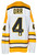 Bobby Orr Signed Custom White and Yellow Flying Goal Hockey Jersey BAS