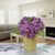 11" Garden Accents Purple Hydrangea Artificial Flower Pot