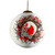 3" Berries and Branches Christmas Glass Ball Ornament - 33834649