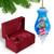 5” Winter Lighthouse Glass Hanging Christmas Ornament