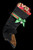 20.5" Black and Brown Dachshund Dog Christmas Stocking
