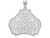 LogoArt Sterling Silver University Of Central Ark XL Pendant Necklace SS002UCAT