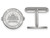 LogoArt Sterling Silver Southern Illinois University Crest Cuff Link
