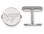 LogoArt Sterling Silver Virginia Tech Cuff Link