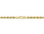 FJC Finejewelers 22 Inch 10k 4mm Handmade bright-cut Rope Chain Necklace in 10 kt Yellow Gold 10K03022W