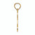 FJC Finejewelers 14k Yellow Gold #1 Aunt Charm D3965A