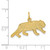 FJC Finejewelers 14k Yellow Gold Tiger Charm C1845A
