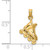 FJC Finejewelers 14k Yellow Gold Solid Polished 3d Rollerblade Charm C2638A