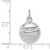 FJC Finejewelers 14k White Gold Baseball Charm WCH132B