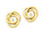 FJC Finejewelers 14k Yellow Gold Polished Love Knot Earring Jackets TH223A