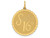FJC Finejewelers 14k Yellow Gold Sweet 16 Charm 18 x 25mm XAC751A