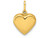 FJC Finejewelers 14k Yellow Gold Puffed Heart Charm XCH352A