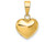 FJC Finejewelers 14k Yellow Gold Puffed Heart Charm XCH99A