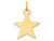 Finejewelers 14k Yellow Gold Star Disc Charm - XM54218A