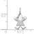 Finejewelers 14k White Gold Mini Girl Charm