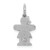 FJC Finejewelers 14k White Gold Mini Girl Charm XK845B