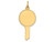 FJC Finejewelers 14k Yellow Gold Plain .011 Gauge Engravable Key Charm XM25311A