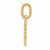 FJC Finejewelers 14k Yellow Gold Initial Charm YC1060VA