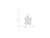 FJC Finejewelers 14k White Gold Small Block Initial N Charm YC665NB