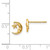 FJC Finejewelers 14k Yellow Gold Moon and Star Post Earrings TC620A