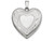 FJC Finejewelers Sterling Silver 24mm D/c Heart Locket Necklace QLS398T