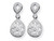 FJC Finejewelers Sterling Silver Cubic Zirconia Antique Style Earrings QE3224T