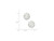 FJC Finejewelers Sterling Silver White Stellux Crystal 10mm Post Earrings QE7446T