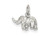 Finejewelers Sterling Silver Elephant Charm