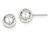 FJC Finejewelers Sterling Silver Polished 10mm Ball Earrings QE1835T