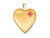 FJC Finejewelers 1/20 Gold Filled 20mm Enameled I Love You Heart Locket Necklace Chain Included QLS276AH