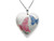 FJC Finejewelers Sterling Silver 20mm with Enameled Butterflies Heart Locket Necklace Chain Included QLS230T