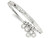 FJC Finejewelers Sterling Silver D/c and Textured Bell Childrens Adjustable Bangle QG2820T
