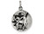 FJC Finejewelers Sterling Silver Polished Antique Finish Sagittarius Horoscope Pendant Necklace Chain Included QC7420T