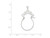 Finejewelers Sterling Silver Heart Charm Holder - QC567T