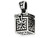 FJC Finejewelers Sterling Silver Square Prayer Box Pendant Necklace Chain Included QC3660T